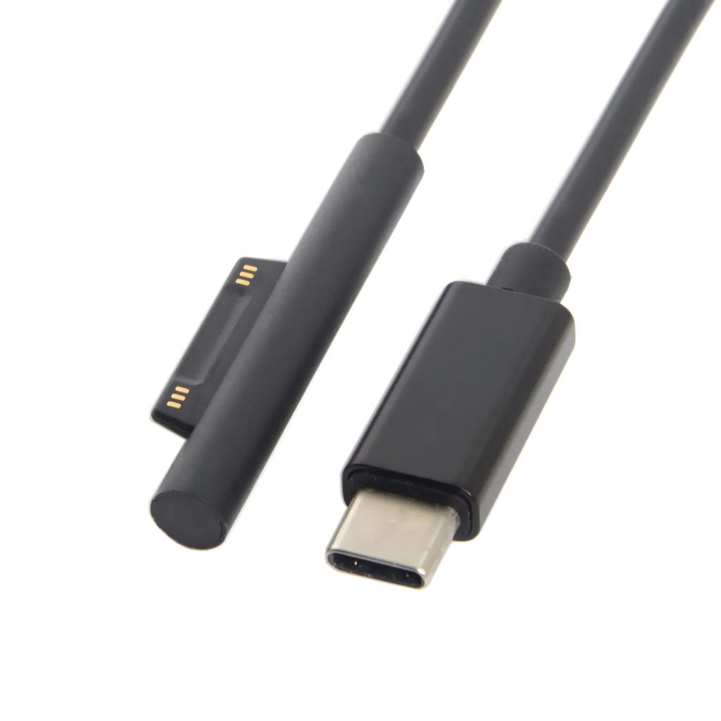 USB 3.1 Type C USB-C DC 12-15V to Surface Pro3 Pro4 Pro5 Pro6 Book Charge Cable