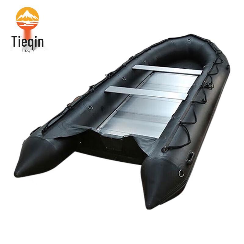 TieQin Black King Kong Inflatable Kayak Rescue Boat
