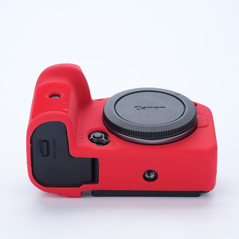 Portable Silicone Protective Case for Canon EOS R7 - DSLR Photography Soft Shell Bag & Storage Accessory