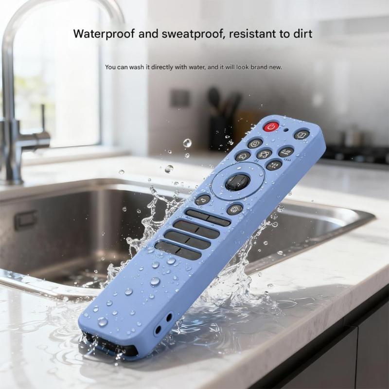 Flexible Silicone Case For MR25GA TV Remote Control Anti Scratches Dirt Proof Easy Cleaning Grip Housing Skin Shell