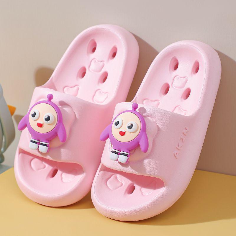 Children's Quick-Dry Anti-Slip Bathroom Slippers - Boys & Girls Summer Shower Sandals
