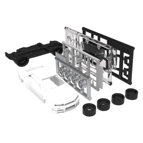 

Tori Factory 1/12 Scale IDEA Series Figure Car Assembly Kit 1 Resin Kit ID-07 with Masking Tape & Case, Molded Color