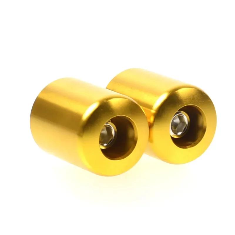 Motorcycle Handlebar Grips Plug Ends Handle Hand Bar CNC Cap For Kawasaki NINJA 250R 300 ER6 650 ZX6 ZX7 ZX9 ZX10 ZX12 ZX14
