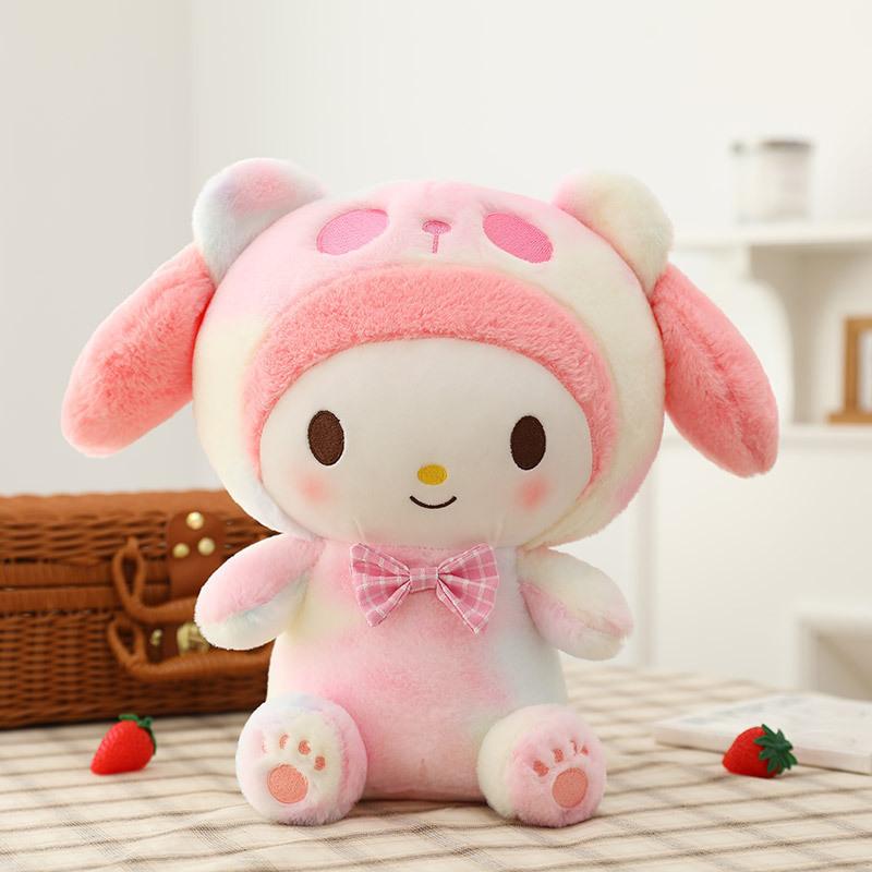 

Colorful Sanrio cute Kulomi plush toy Melody doll popular girl heart doll gift 30cm