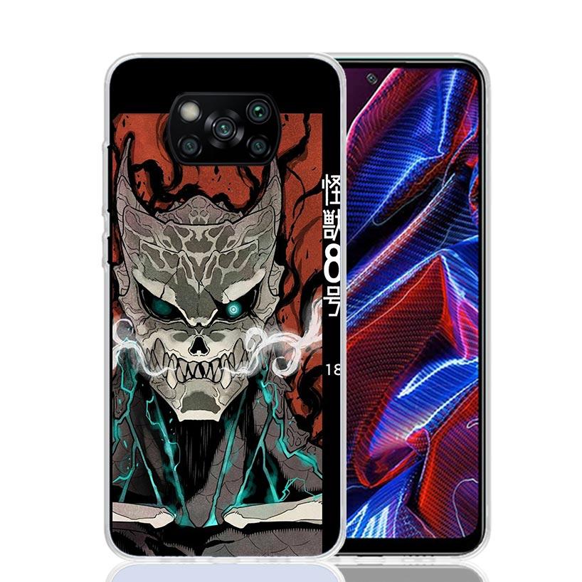 

Kaiju No. 8 Anime Phone Case For Xiaomi Poco F7 Ultra X7 X6 Pro X5 Redmi 15 15C 13 13C 12 12C 10 10A 10C 9 9A 9C 9T Shell Poco X Xiaomi Poco X5