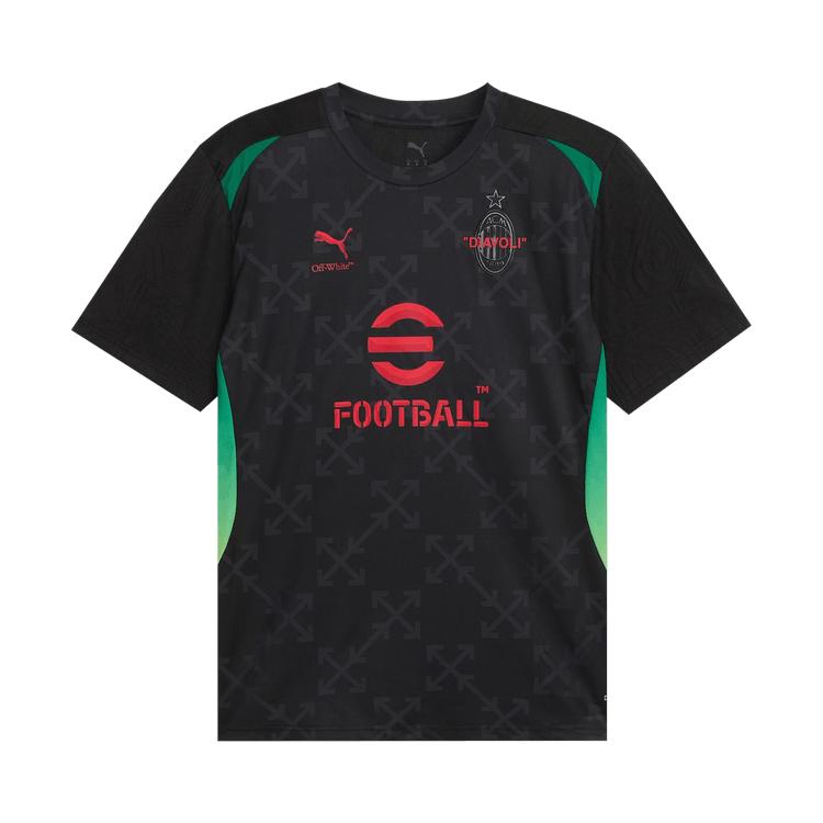 

Puma Логотип с буквенным принтом, футболка с коротким рукавом и круглым вырезом, облегающего кроя, для футбола, мужская, топы, черный 783005-04 L