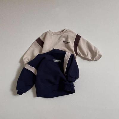 Autumn Baby Long Sleeve Sweatshirt Boys Girls  Loose T Shirts Infant Toddler Letter Print Casual Pullover Tops