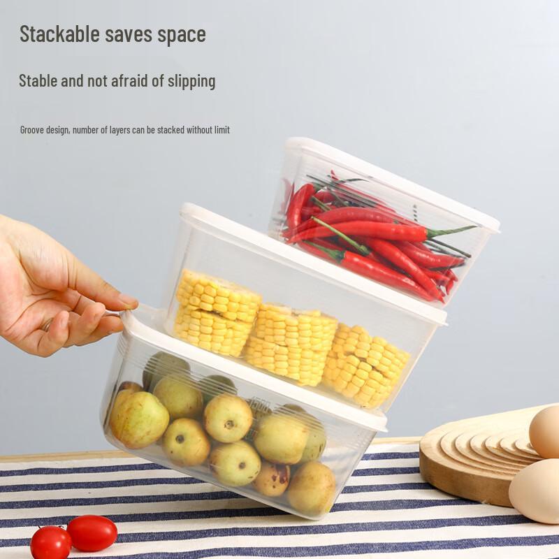 Changbaosen Große Kühlschrank-Lebensmittelaufbewahrungsbehälter