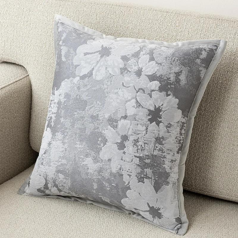 Skin-friendly Chenille Pillow Cover Cushion Cover (excluding Filling) Living Room Sofa Decoration Cushion Cover