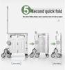 Portable Stair-Climbing Trolley: Folding Cart for Groceries, Camping, and Outdoor Use