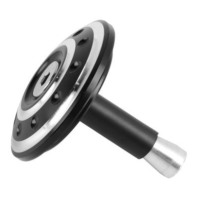 Bouchon de Cadre Trou CNC Aluminium pour Bonneville T100 & T120 2016-2024 Noir