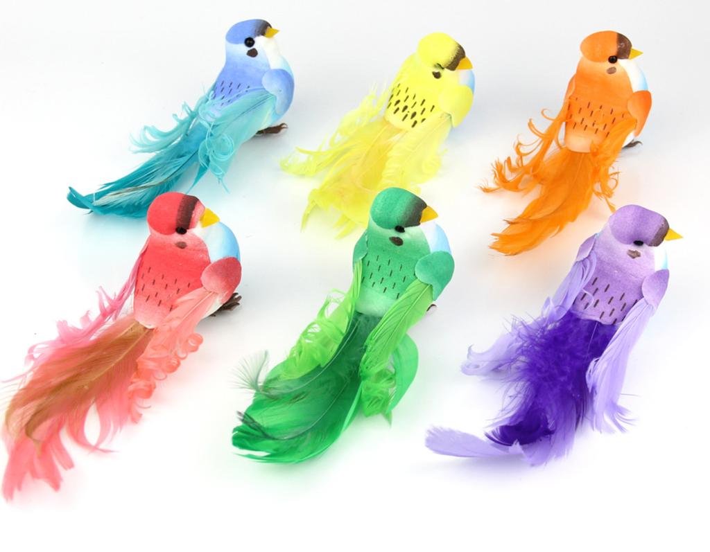 Simulation Parrot Garden Decoration Creative Lawn Figurine Ornament Animal Bird Outdoor Garden Party Home Garden Decor