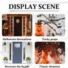 Alloys Halloweens Doorbells Features Frightening Effects Easyly Installation For Home Security And Spooky Decoration