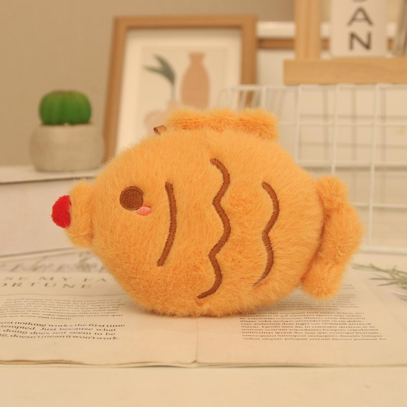 Creative Food Series Pendant Cute Simulation Food Bag Pendant Fun Children's Doll Cute Plush Doll