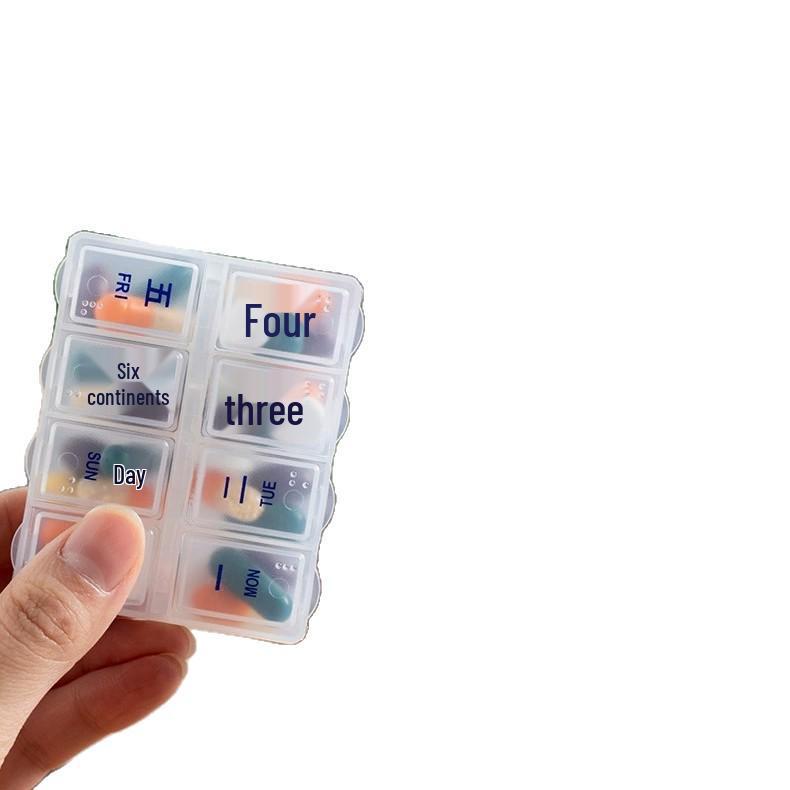 Newcomer Special: Portable Refillable Mini Pill Box for Travel