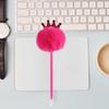 Furry Pom Ballpoint Pen 0.7mm Pen Point for Student Adult Funny Ballpoint Pen for Writing Journaling Office Writing Tool