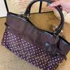 Pendler-Reisetasche - Große Kapazität, farblich abgestimmte Tragetasche, Stilvolle Hand- und Umhängetasche