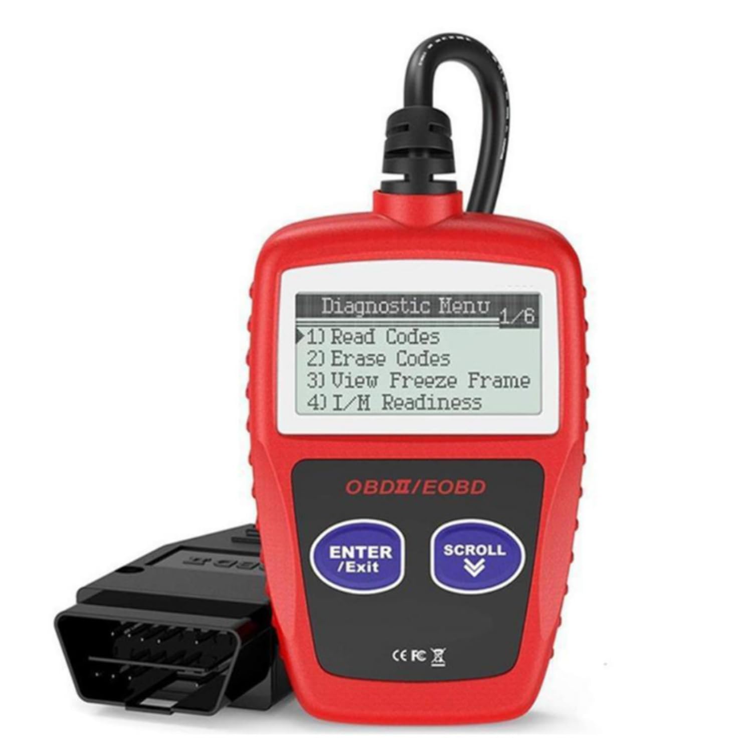 

Диагностический инструмент OBD2 After7, Тестер диагностики неисправностей, Индикатор Check Engine, Определение/Сброс кодов DTC, Скан-инструмент для автомобилей, Индикатор проверки двигателя, OBD