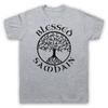 Blessed Samhain Gaelic Festival Halloween Slogan Mens And Womens T-Shirt