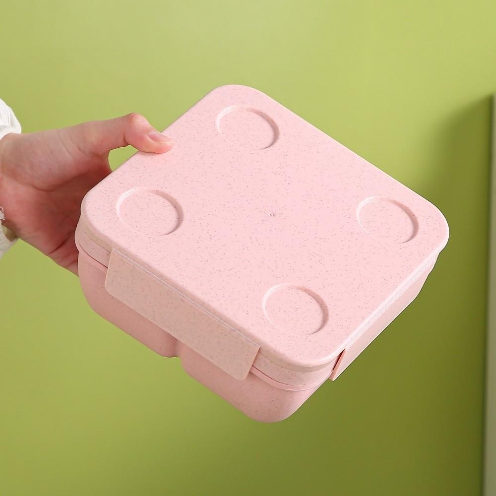 Wheat Straw Meal Container Food Grade Lunch Container Portable Food Container Travel