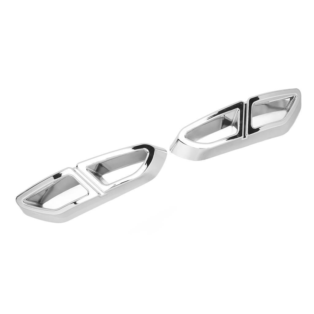 1 Paar Uitlaatdemper Eindpijp Cover Trim Vervanging voor Variant B8 2014+
