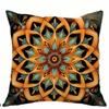 Vikama Mandala Throw Pillow Set - Double-Sided Printed For Living Room Sofa Cushions, Bedroom Pillows, Home Decor