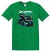 Supra Car Graphic T Shirt Cool Art Design Racing Theme Auto Enthusiast Tee