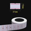 White Self-Adhesive Price Label Stickers for Supermarket Coding