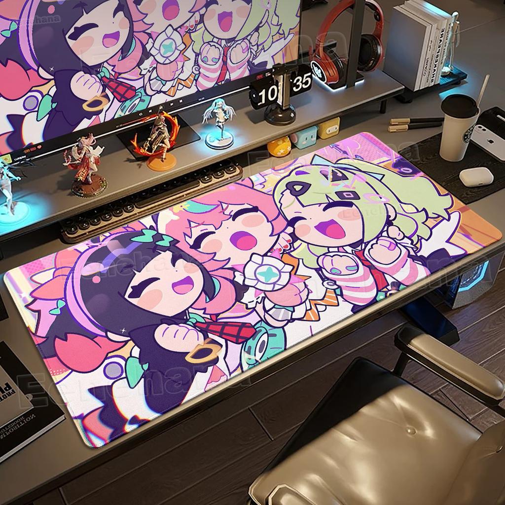 Large Gaming Zenless Zone Zero ReDreaming Angel Mouse Pad XXL Kawaii Girls Mat Gamer Laptop Keyboard Non-slip Office Accessories