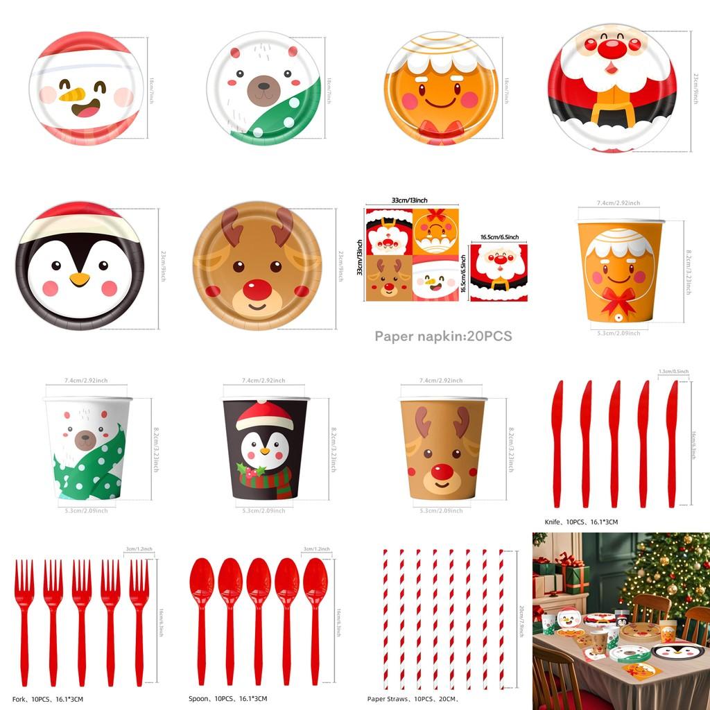 Snowman Party Christmas Supplies Paper Napkins Plates Cups For Festive Events