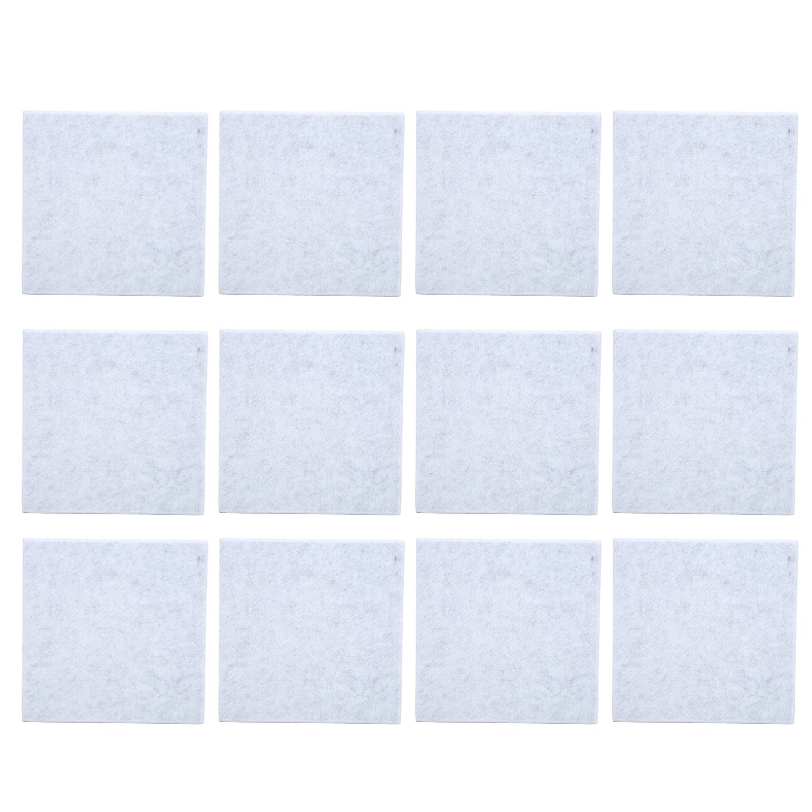

12Pcs Acoustic Panels Polyester Cutable Sound Absorption Panel for Rehearsal Rooms