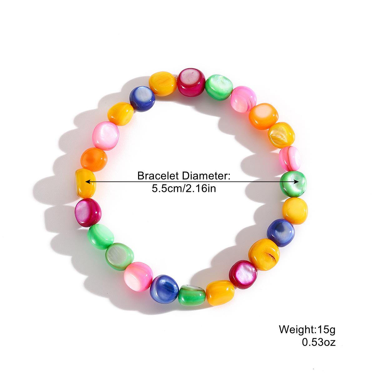 

Браслет из натурального камня Bohemian Color Gravel