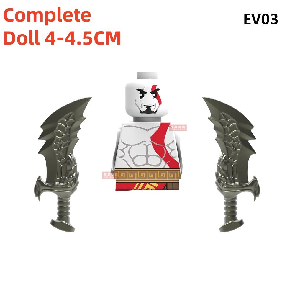 Movie Game Bricks Building Blocks Anime Cartoon Mini Action Figures Heads Assembly Toys Kids Birthday Gifts