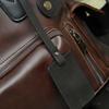 Korean Style Men's Crazy Horse Leather Crossbody Travel Bag - Large Capacity, Casual Shoulder Handbag