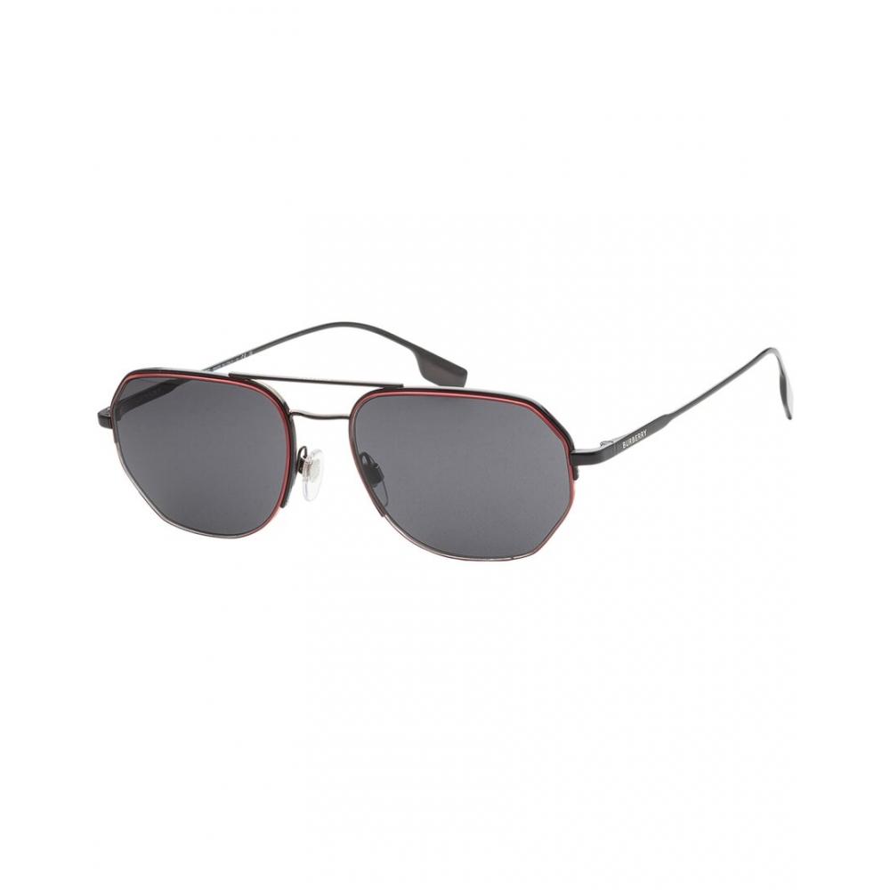 

Burberry Мужские солнцезащитные очки BE3140 57mm черные