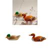 Wooden Duck Carving Gift For Kids And Friends Handmade Ecofriendly Home Decor