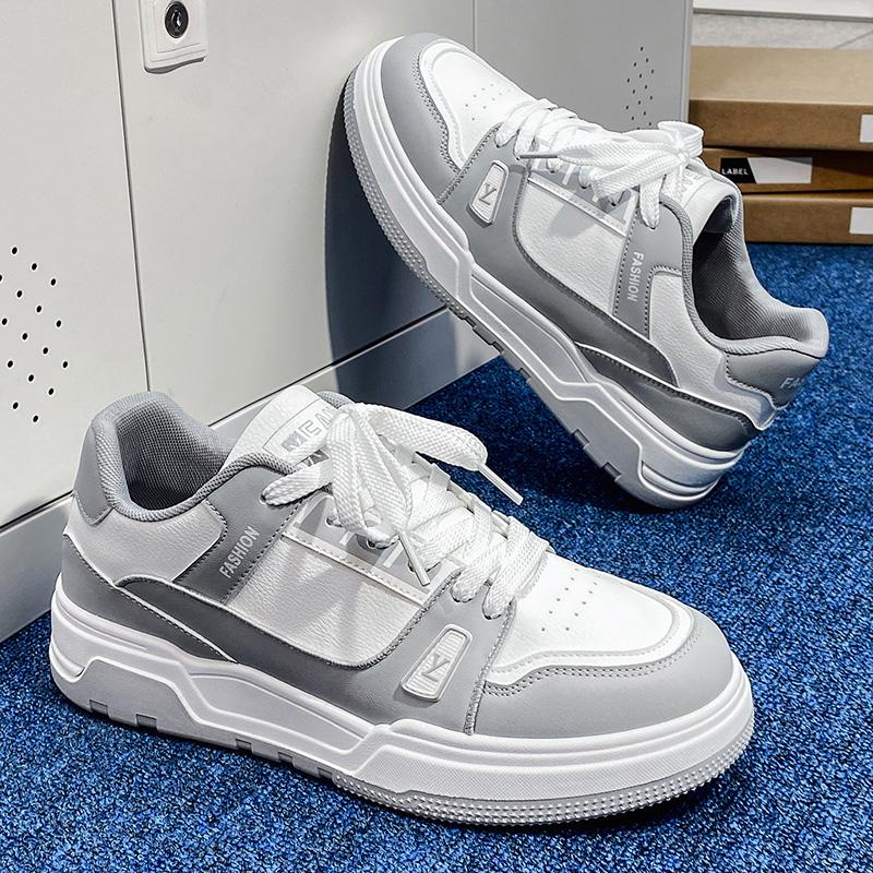 New Men's Classic Fashion Low Top Thick Sole Skateboarding Shoes Comfortable Soft Sole Basketball Sneakers