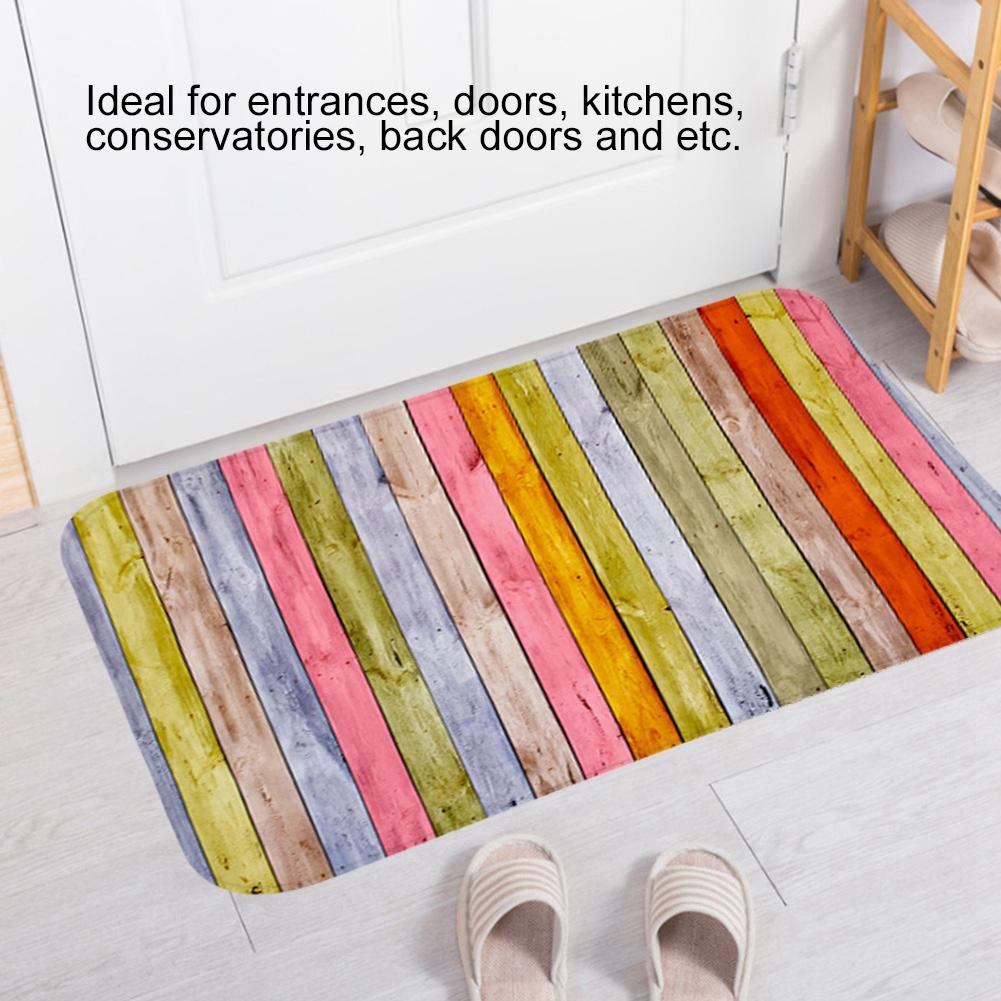 Non Slip Door Mat Water Absorption Rug Carpet Bath Pad Mat Bathroom Bedroom Decor