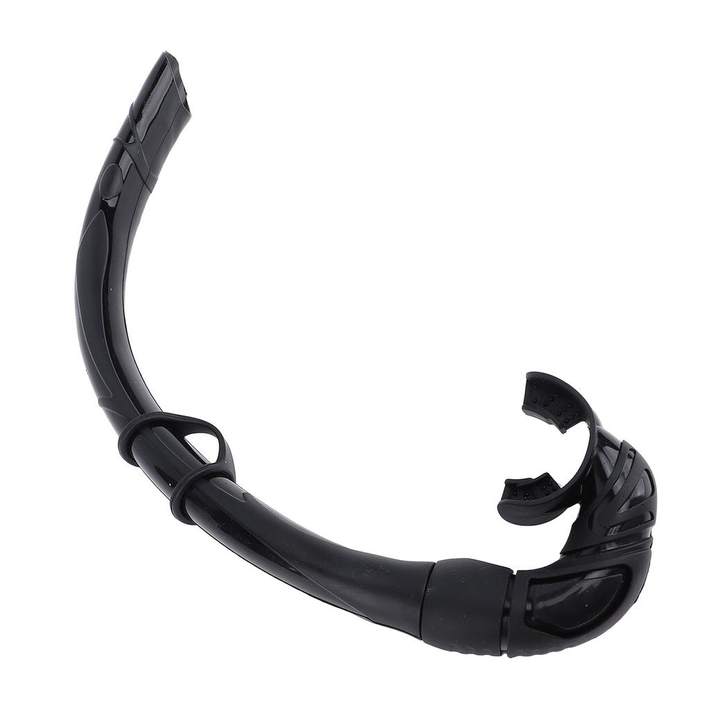 Freediving Snorkel Silicone Foldable Snorkel Snorkel Wet Breathing Tube for Swim Training Diving Snorkeling