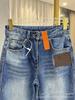 Jeans Donna Nanyou Autunno 25SS High-End Retro Vita Alta Gamba Dritta, Ispirati a Ouyang Nana