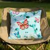Graceful Butterfly Cushion Cover Soft Reversible  Durable Pillow Cover  MultiScene Use for Home  Car Daily Comfort