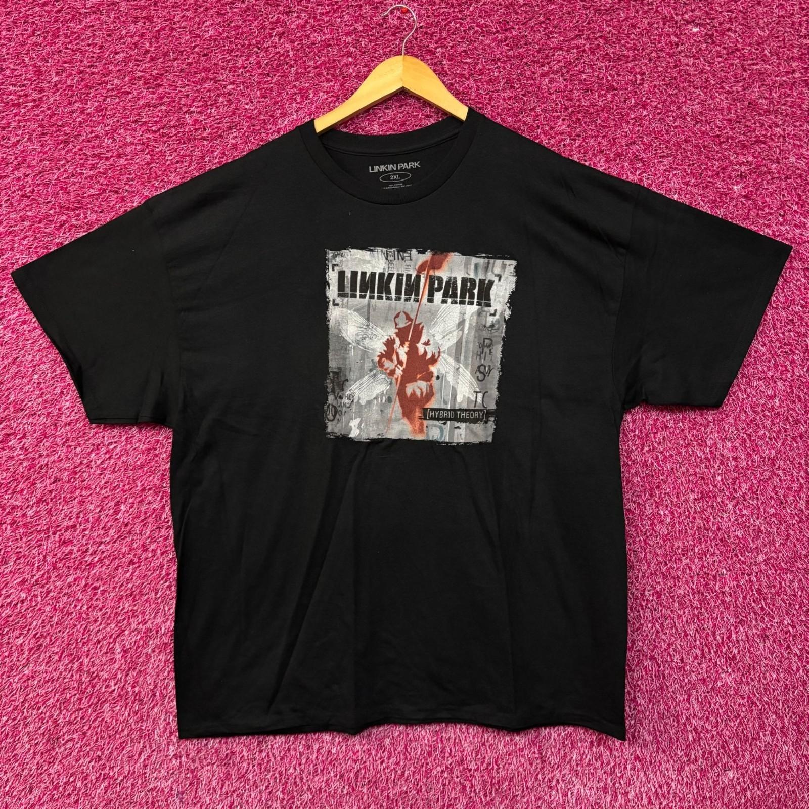 Linkin Park Hybrid Theory Album Cover T-Shirt 2XL S