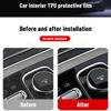 TPU Car Central Control Screen Scratch-resistant Transparent Protective Film Interior Sticker For Lynk & Co 900 2025 Accessories