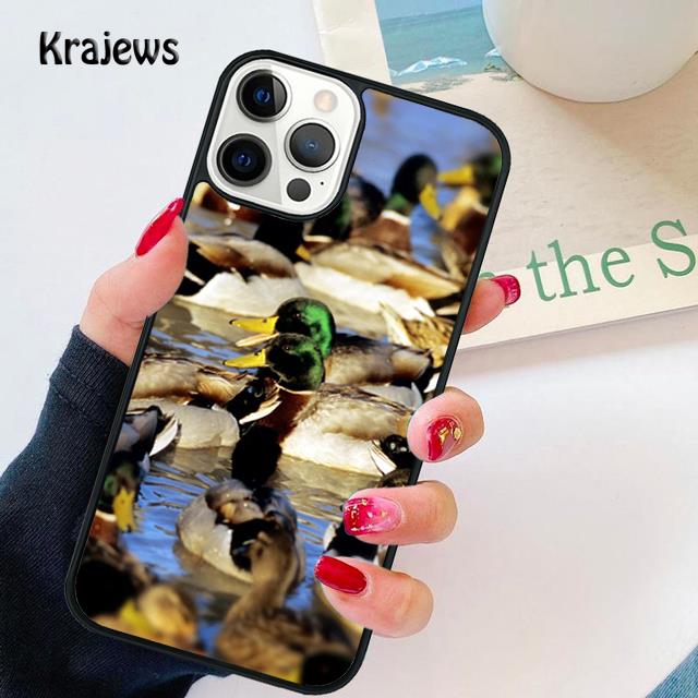 Bird Duck Hunting Sunset soft Phone Case Cover For iPhone 17 Air 16 15 14 plus 11 12 13 pro max coque Shell Fundas