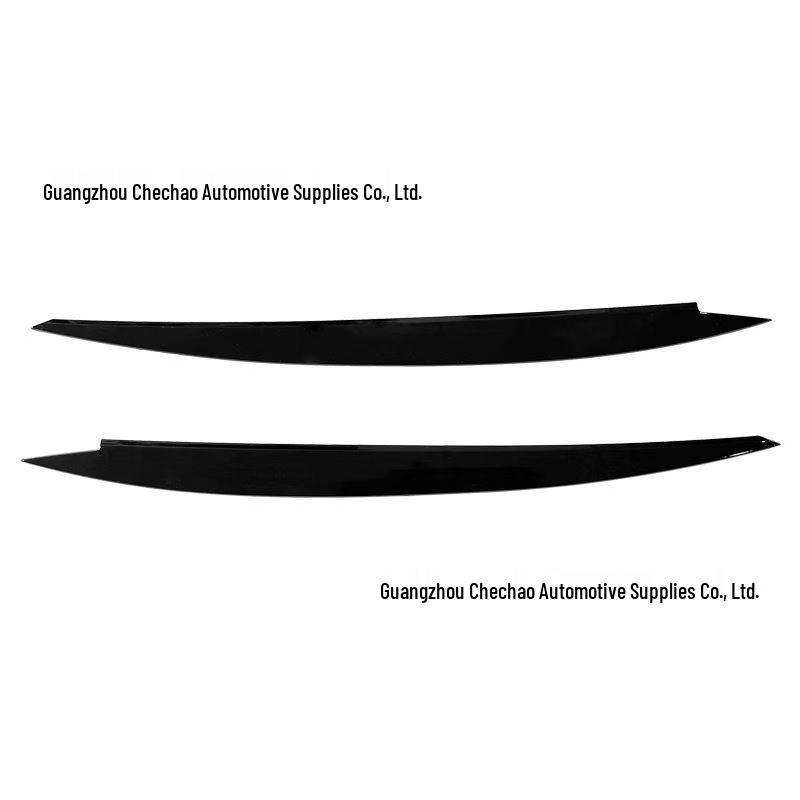 Carbon Fiber Headlight Eyebrow Trim Strips for 2014-20 Golf 7