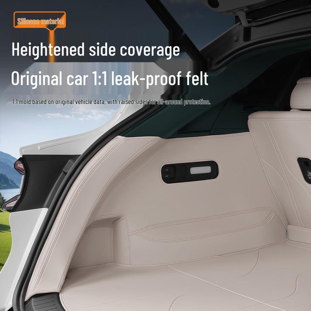 Xiaomi YU7 Vollflächige Leder Kofferraummatte - Premium Innenraumzubehör