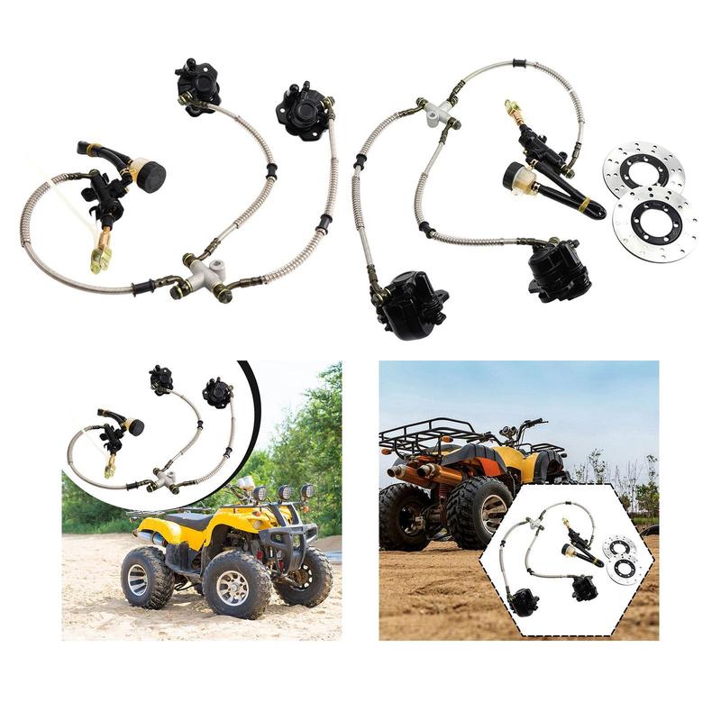 Go Kart Brake Kit Hydraulic Motorcycle Parts Easy tallation Versatile Accessories Brake System Rear Brake Assembly for 125cc