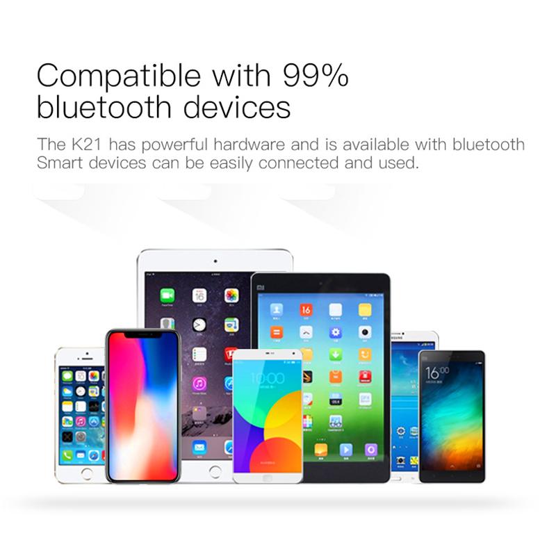 K21 Wireless Headphones Bluetooth Headset Ear Hooks Sport Earphone for Phone Handsfree Headphone with Charger Box Volume Control