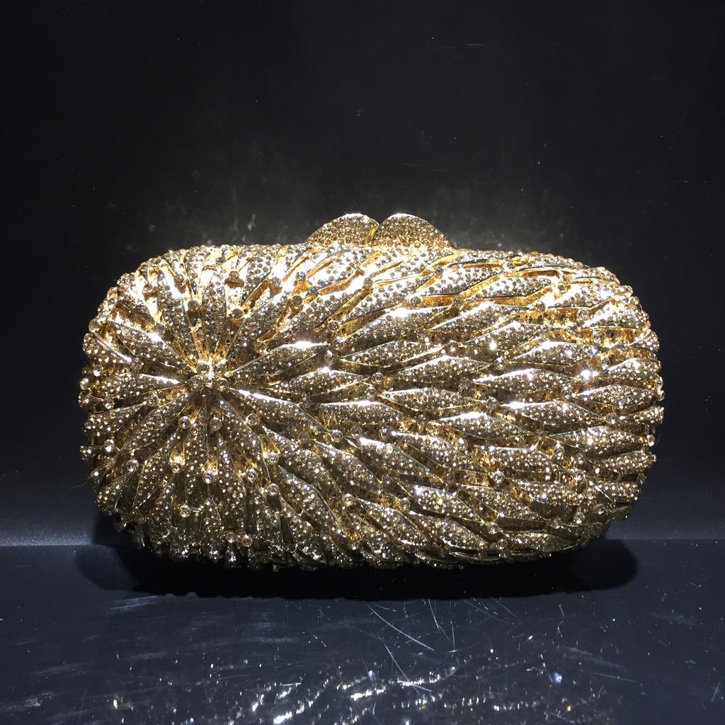 New design clutch evening bags designer women purse soiree pochette Rhinestones crystal party clutch bags wedding