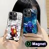 Charlotte Tomori Nao Glass MagSafe Mobile Phone Case for iPhone 17 16 15 14 13 12 11 Air Pro Max Plus Mini Colorful Cover